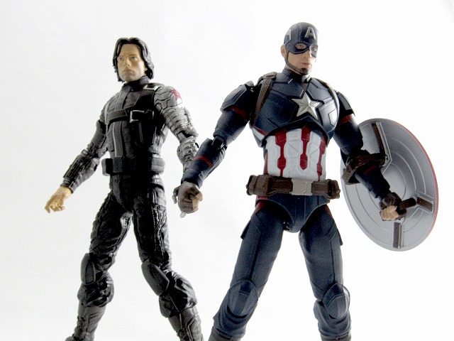 マーベルレジェンド MARVEL LEGENDS　ウィンターソルジャー(シビルウォー)　レビュー　アクション