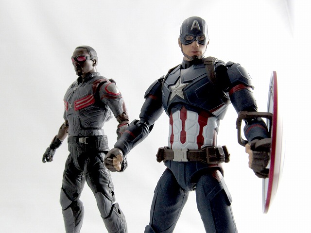 マーベルレジェンド MARVEL LEGENDS　ファルコン(シビルウォー)　レビュー　アクション