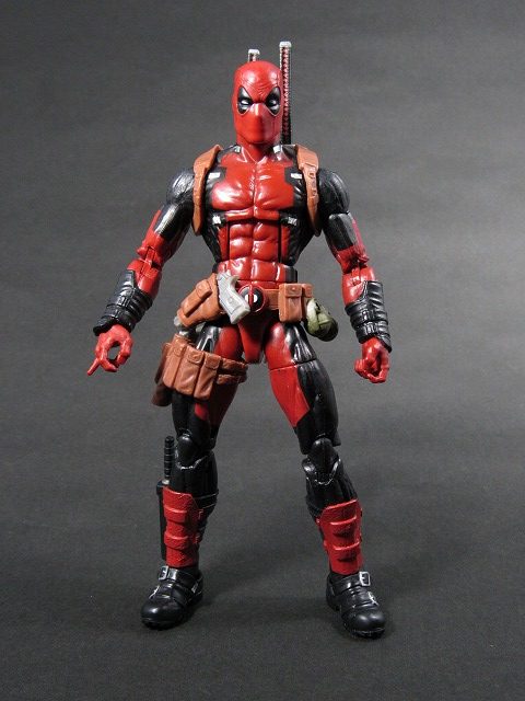 マーベル・レジェンド MARVEL LEGENDS　デッドプール(X-MEN ジャガーノートシリーズ)　レビュー　付属品