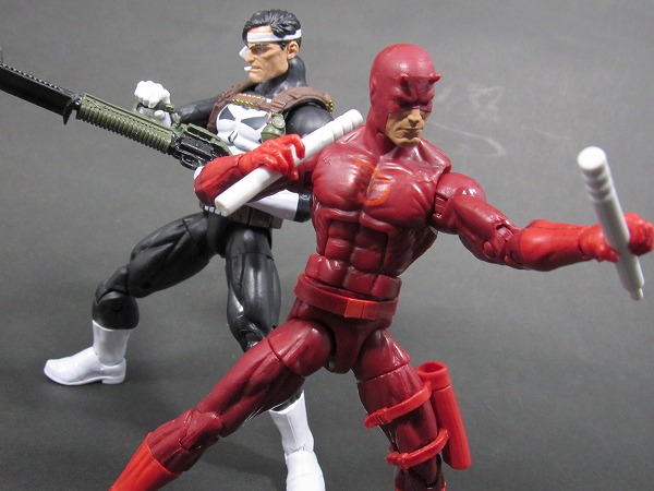 マーベル・レジェンド MARVEL LEGENDS　デアデビル　レビュー　アクション