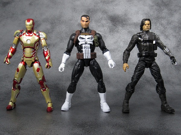 マーベル・レジェンド MARVEL LEGENDS パニッシャー PUNISHER　レビュー　付属品