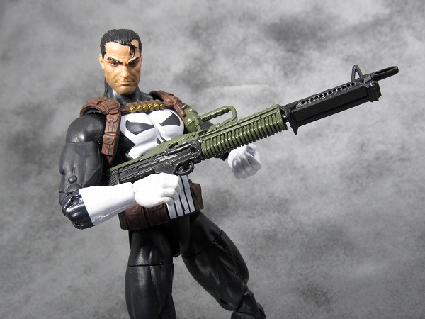 マーベル・レジェンド MARVEL LEGENDS パニッシャー PUNISHER　レビュー　アクション