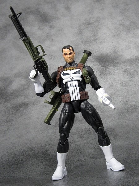 マーベル・レジェンド MARVEL LEGENDS パニッシャー PUNISHER　レビュー　アクション