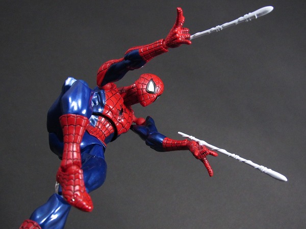 リボルテック Amazing Yamaguchi　スパイダーマン　レビュー　アクション