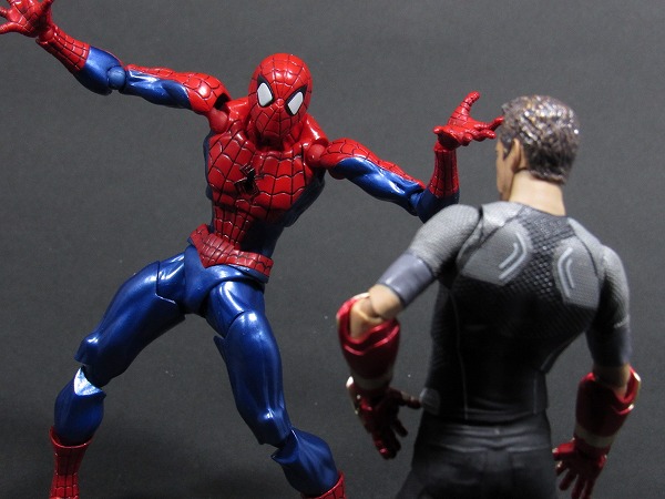 リボルテック Amazing Yamaguchi　スパイダーマン　レビュー　アクション