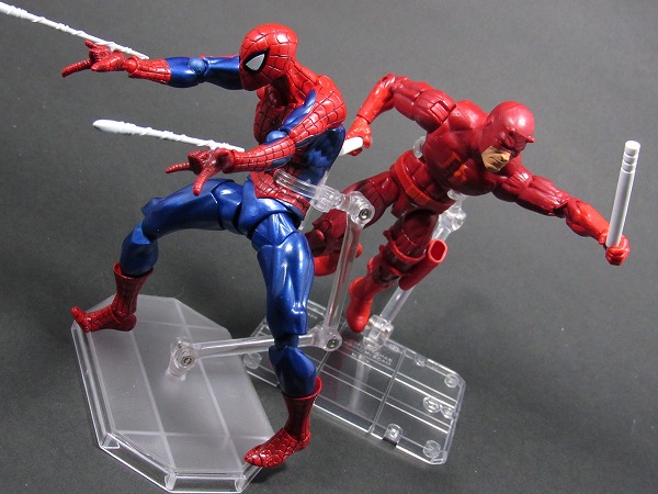 リボルテック Amazing Yamaguchi　スパイダーマン　レビュー　アクション