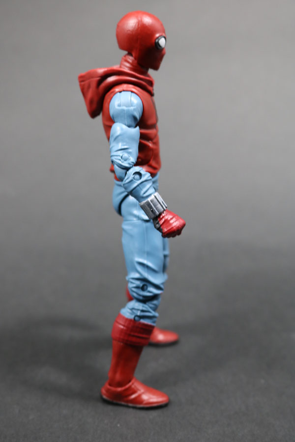 マーベルレジェンド　スパイダーマン　ホームメイドスーツ　MARVEL LEGENDS SPIDERMAN HOMEMADE SUIT　レビュー　全身