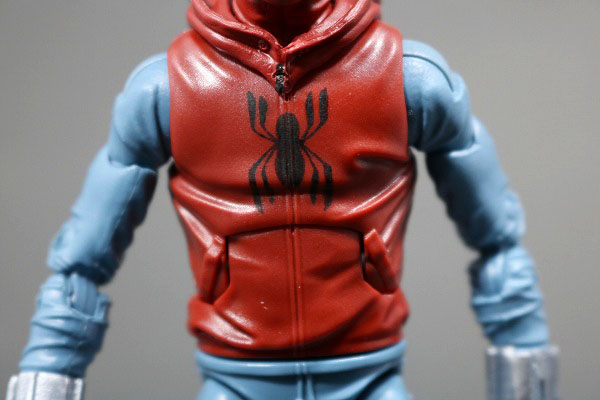 マーベルレジェンド　スパイダーマン　ホームメイドスーツ　MARVEL LEGENDS SPIDERMAN HOMEMADE SUIT　レビュー　全身