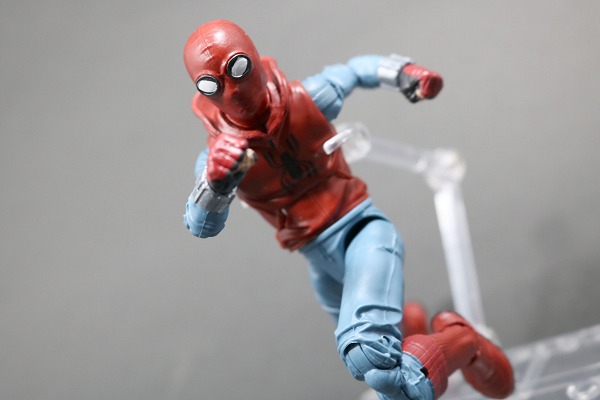 マーベルレジェンド　スパイダーマン　ホームメイドスーツ　MARVEL LEGENDS SPIDERMAN HOMEMADE SUIT　レビュー　アクション