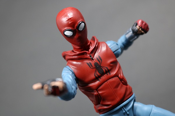 マーベルレジェンド　スパイダーマン　ホームメイドスーツ　MARVEL LEGENDS SPIDERMAN HOMEMADE SUIT　レビュー　アクション