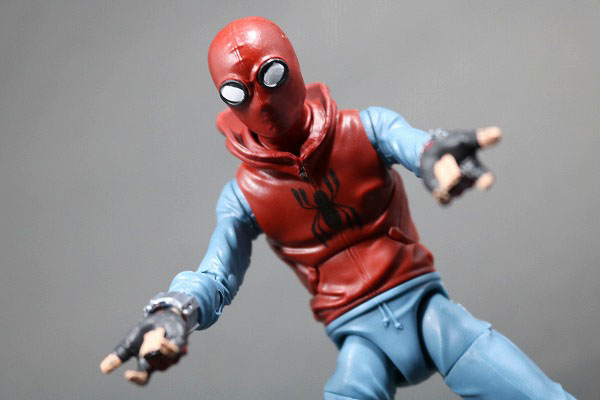 マーベルレジェンド　スパイダーマン　ホームメイドスーツ　MARVEL LEGENDS SPIDERMAN HOMEMADE SUIT　レビュー