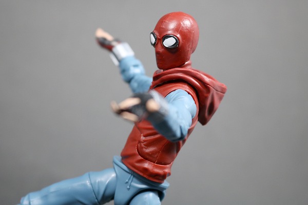 マーベルレジェンド　スパイダーマン　ホームメイドスーツ　MARVEL LEGENDS SPIDERMAN HOMEMADE SUIT　レビュー　アクション