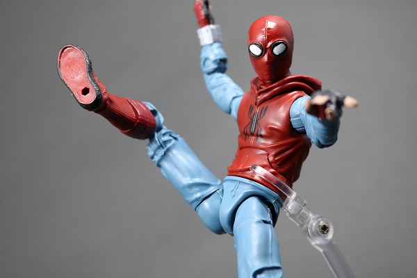 マーベルレジェンド　スパイダーマン　ホームメイドスーツ　MARVEL LEGENDS SPIDERMAN HOMEMADE SUIT　レビュー　アクション