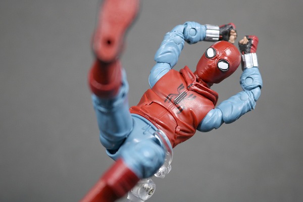 マーベルレジェンド　スパイダーマン　ホームメイドスーツ　MARVEL LEGENDS SPIDERMAN HOMEMADE SUIT　レビュー　アクション