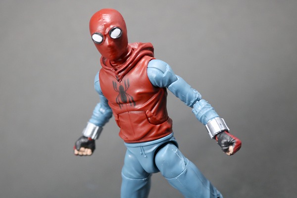 マーベルレジェンド　スパイダーマン　ホームメイドスーツ　MARVEL LEGENDS SPIDERMAN HOMEMADE SUIT　レビュー　アクション