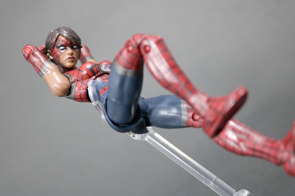 マーベルレジェンド　スパイダーガール（アシュレイ・バートン）　レビュー　アクション