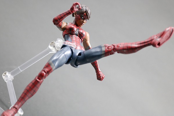 マーベルレジェンド　スパイダーガール（アシュレイ・バートン）　レビュー　アクション