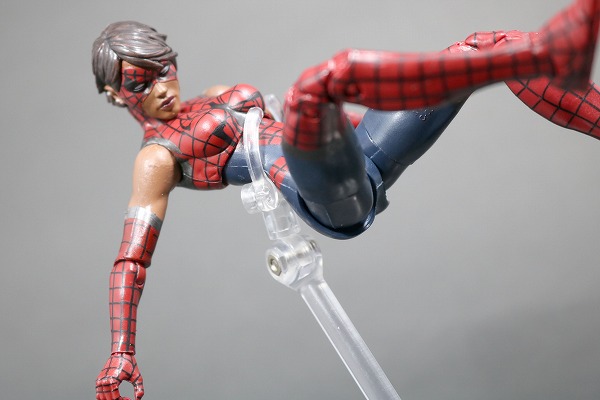 マーベルレジェンド　スパイダーガール（アシュレイ・バートン）　レビュー　アクション