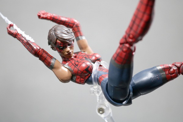 マーベルレジェンド　スパイダーガール（アシュレイ・バートン）　レビュー　アクション