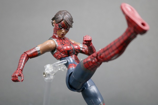 マーベルレジェンド　スパイダーガール（アシュレイ・バートン）　レビュー　アクション