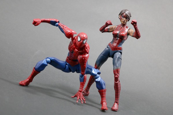 マーベルレジェンド　スパイダーガール（アシュレイ・バートン）　レビュー　アクション