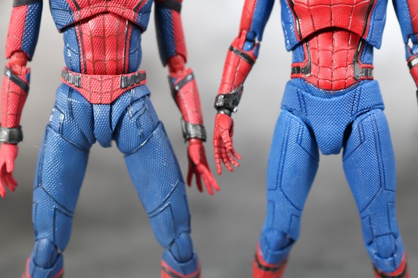 MAFEX　スパイダーマン　ホームカミング　レビュー　S.H.フィギュアーツ スパイダーマンと比較