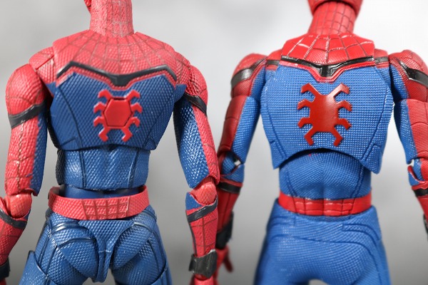 MAFEX　スパイダーマン　ホームカミング　レビュー　S.H.フィギュアーツ スパイダーマンと比較