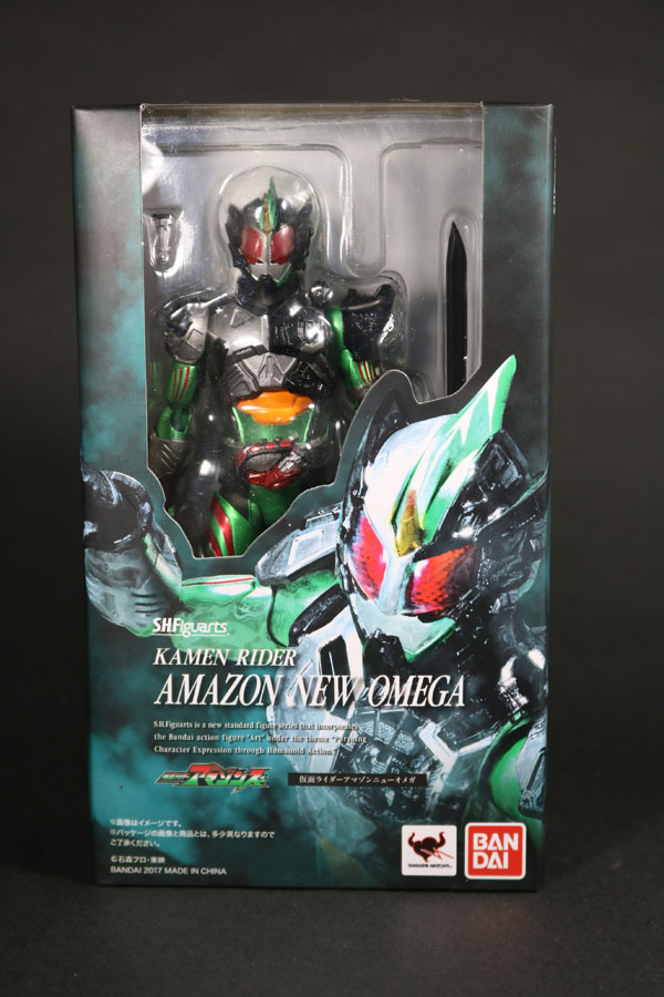 S.H.フィギュアーツ　仮面ライダーアマゾン ニューオメガ　 レビュー　箱　パッケージ