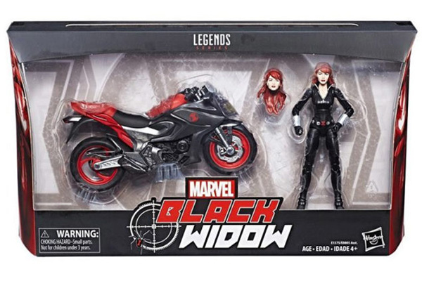 マーベルレジェンド新作！ブラックウィドウ＆バイクセット発売！