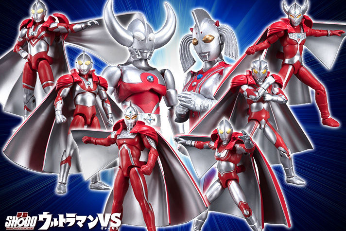 SHODO新作！ウルトラの父＆母 スペシャルセットプレバンで発売！6兄弟マントも付属！