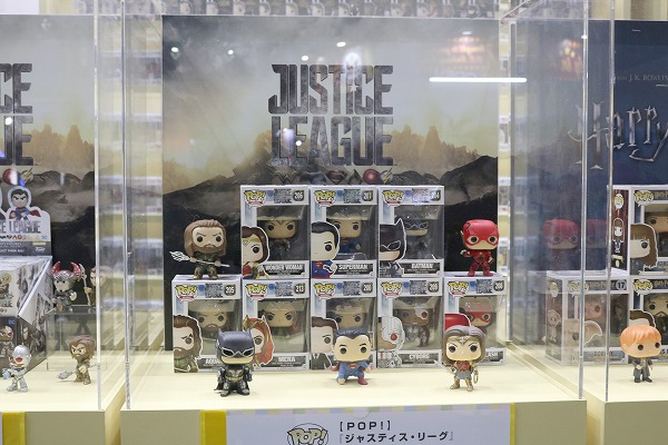 東京コミコン2017　ホットトイズ　Funko pop　ジャスティスリーグ