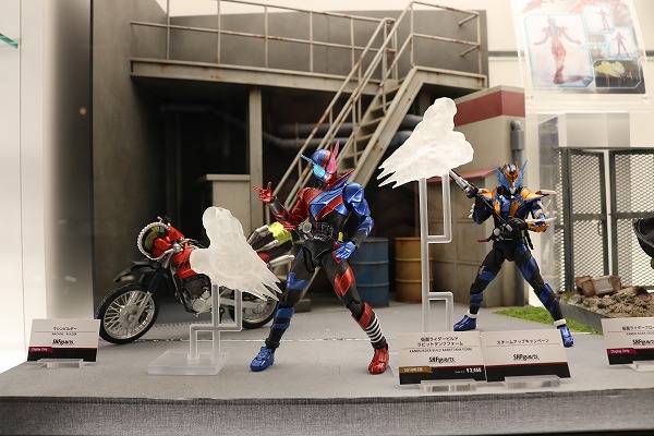 S.H.フィギュアーツ　仮面ライダービルド　仮面ライダークローズ　AKIBAショールーム　魂ネイション2017　アフター展示　レポート