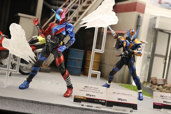 S.H.フィギュアーツ　仮面ライダービルド　仮面ライダークローズ　AKIBAショールーム　魂ネイション2017　アフター展示　レポート