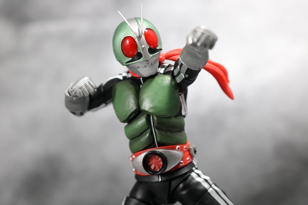 S.H.フィギュアーツ　仮面ライダー新1号　真骨彫製法　レビュー　アクション 