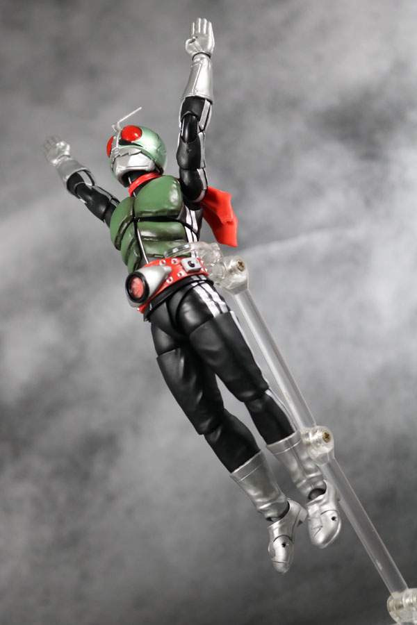 S.H.フィギュアーツ　仮面ライダー新1号　真骨彫製法　レビュー　アクション 