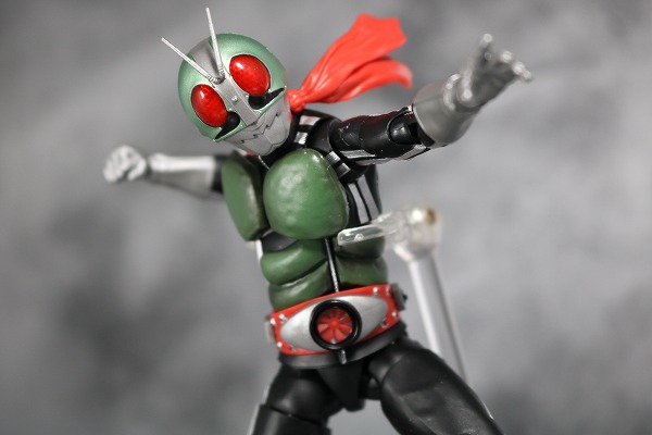 S.H.フィギュアーツ　仮面ライダー新1号　真骨彫製法　レビュー　アクション 