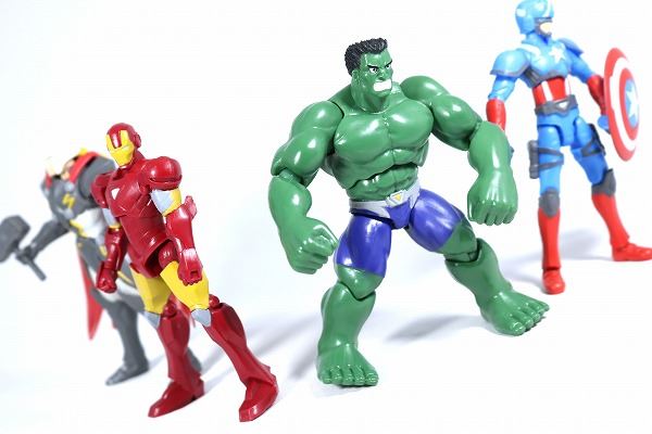 ハイパーモーションズ　ハルク　ディスクウォーズ・アベンジャーズ　レビュー　アクション 