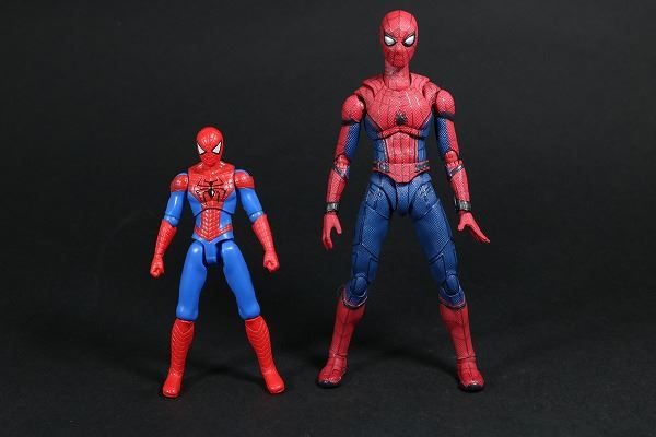 ハイパーモーションズ　スパイダーマン　ディスクウォーズ・アベンジャーズ　レビュー　全身