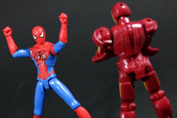 ハイパーモーションズ　スパイダーマン　ディスクウォーズ・アベンジャーズ　レビュー　アクション 