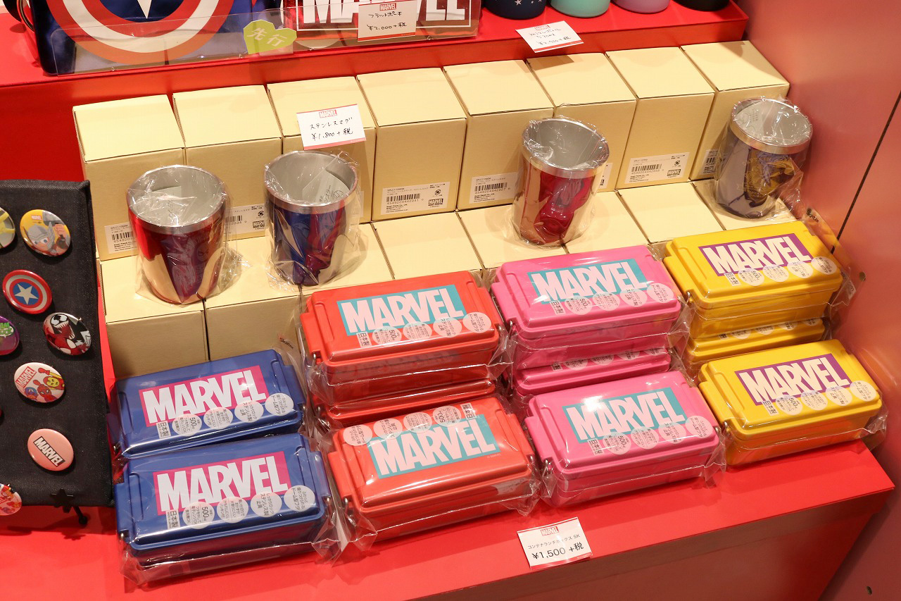 SHIBUYA109 マーベル MARVEL POP UP STORE ラウンジフライ　レポート　渋谷