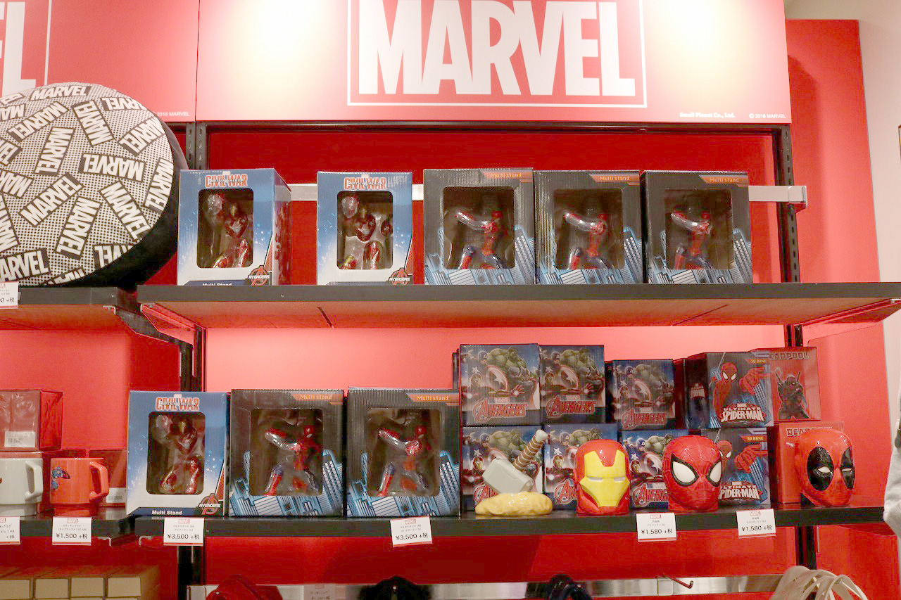 SHIBUYA109 マーベル MARVEL POP UP STORE ラウンジフライ　レポート　渋谷