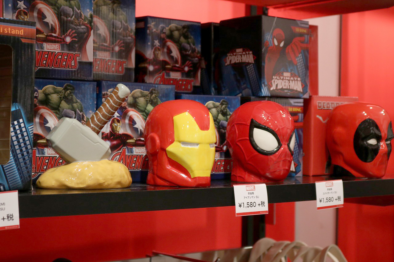 SHIBUYA109 マーベル MARVEL POP UP STORE ラウンジフライ　レポート　渋谷