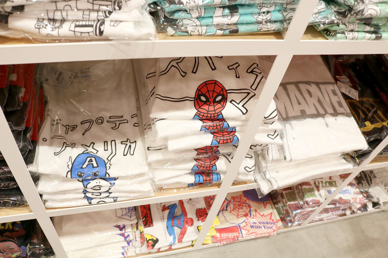 SHIBUYA109 マーベル MARVEL POP UP STORE ラウンジフライ　レポート　渋谷