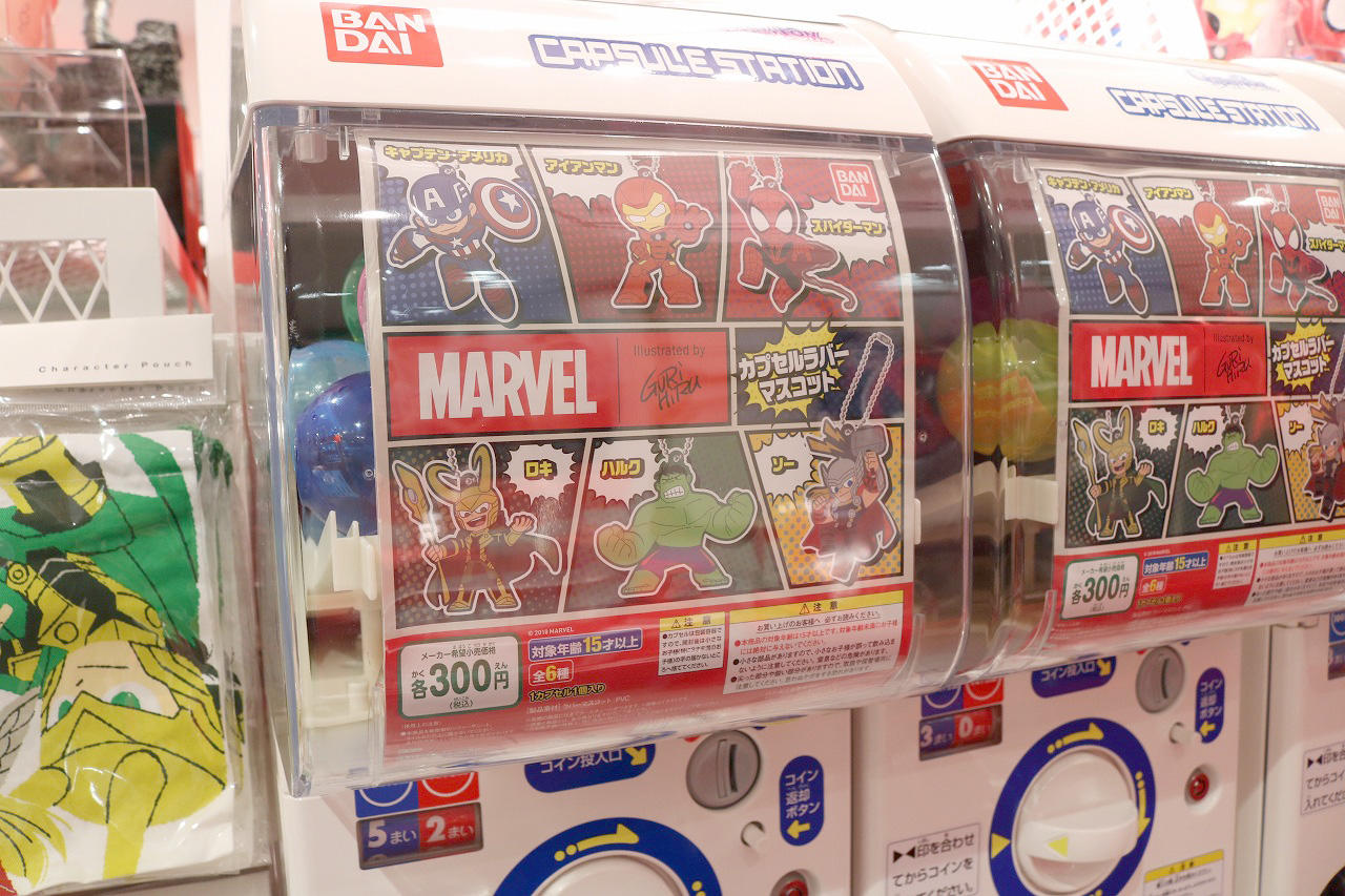 SHIBUYA109 マーベル MARVEL POP UP STORE ラウンジフライ　レポート　渋谷