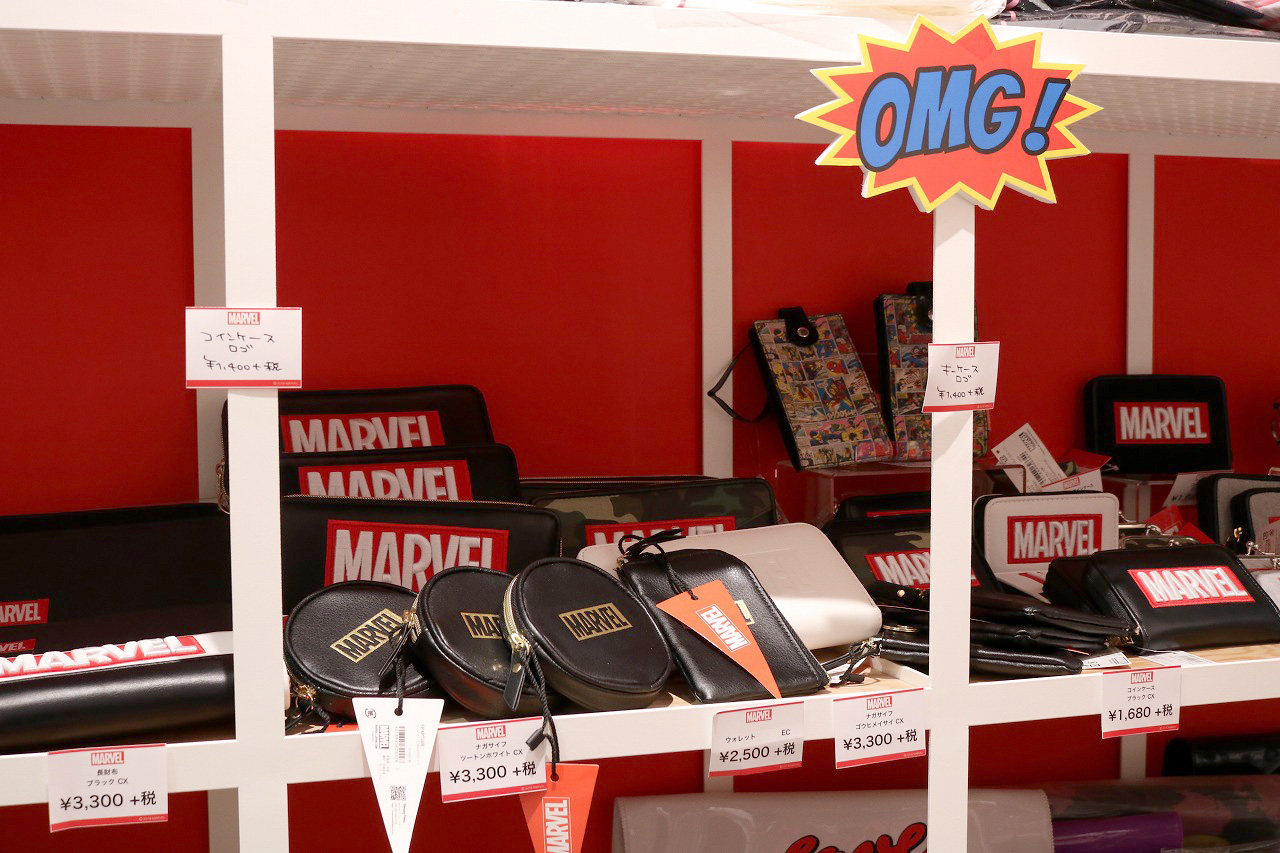 SHIBUYA109 マーベル MARVEL POP UP STORE ラウンジフライ　レポート　渋谷