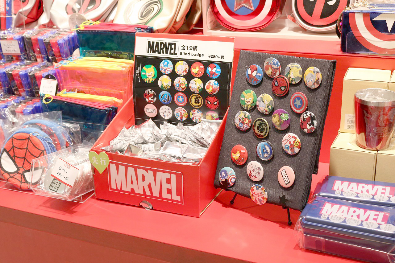 SHIBUYA109 マーベル MARVEL POP UP STORE ラウンジフライ　レポート　渋谷