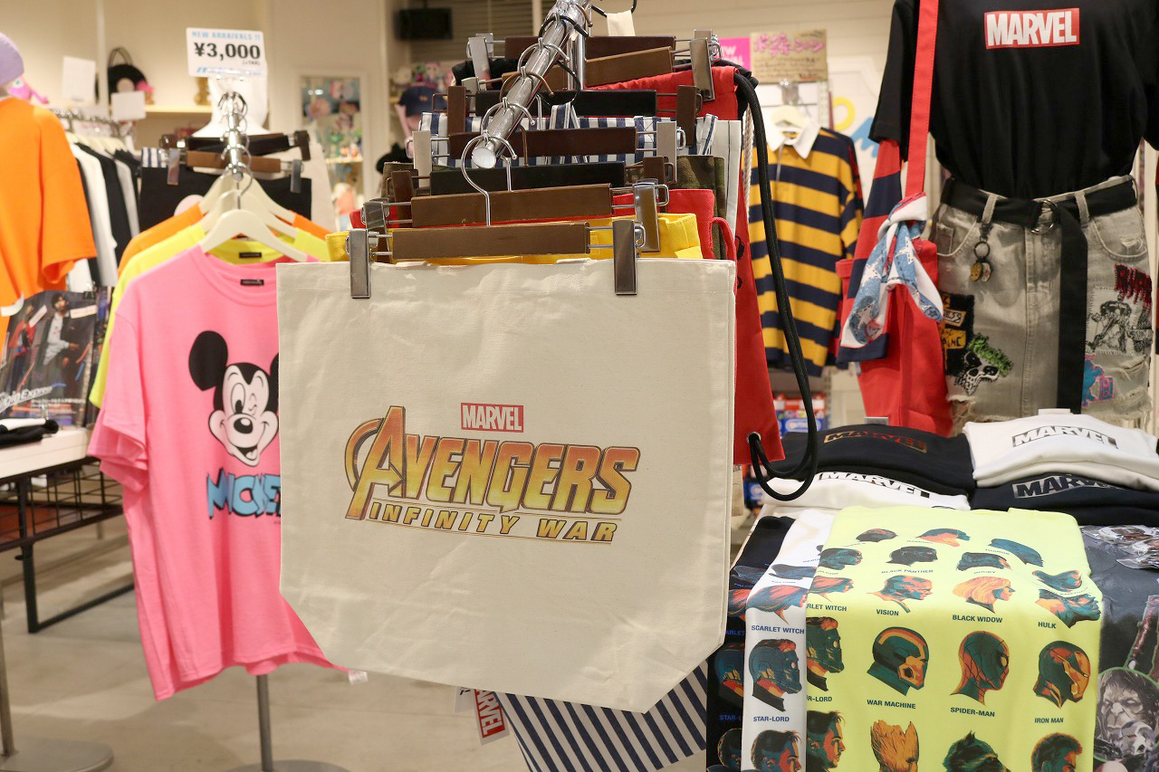 SHIBUYA109 マーベル MARVEL POP UP STORE ラウンジフライ　レポート　渋谷