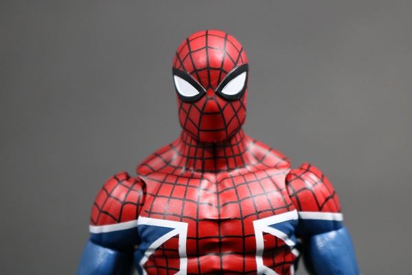 マーベルレジェンド　スパイダーUK　レビュー　全身