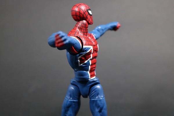 マーベルレジェンド　スパイダーUK　レビュー 可動範囲