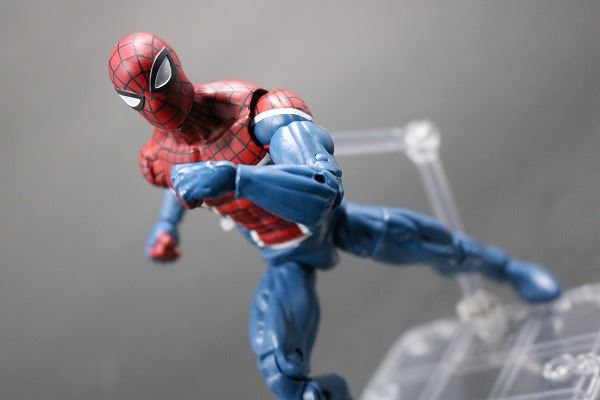 マーベルレジェンド　スパイダーUK　レビュー　アクション